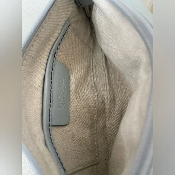 MICHAEL KORS Y2K Light Blue Leather Mini Shoulder Bag - Picture 4 of 6